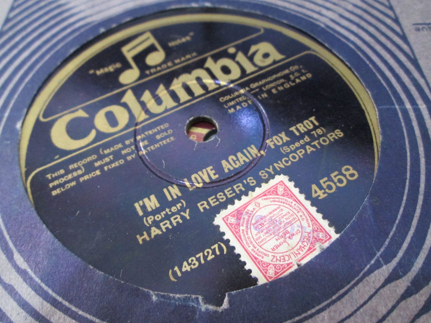 Schallplatten: DISQUES 78 TOURS – Gebraucht aus Lausanne von Leag 2