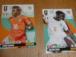 Panini Adrenalyn WM 2026: 2 Karten Elfenbeinküste