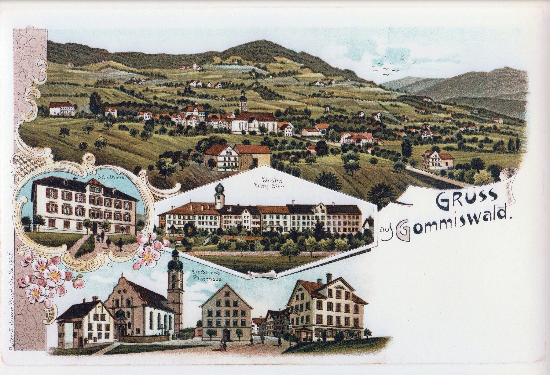 Cartes postales: Gruss aus Gommiswald - 1900 – D'occasion à Fällanden par Blausegelfliege