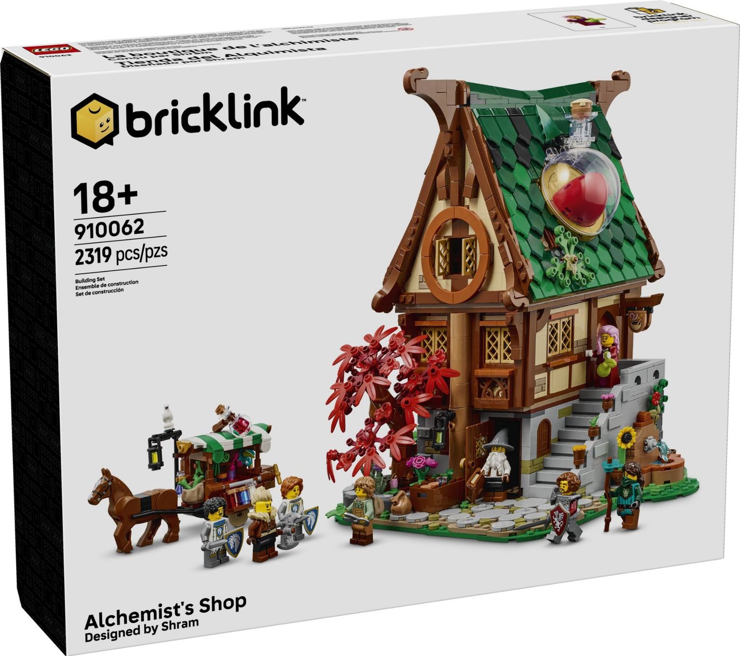 Lego Giocattoli: LEGO® Bricklink 910062 Laden des Alchemisten – Nuovo e nell'imballaggio originale da Brunegg venduto da Panda067