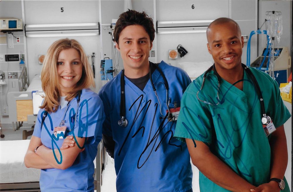 Original Autogramme Scrubs (cast) auf Foto A4 Kaufen auf Ricardo