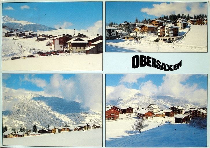 Cartes postales: OBERSAXEN – D'occasion à Jona par philajona