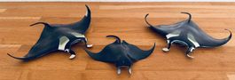 SCHLEICH & SAFARI - Mantarochen Familie 14560