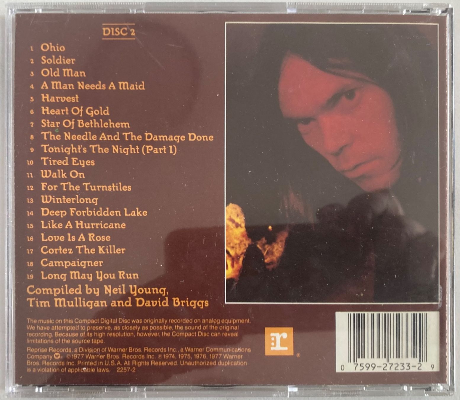 CDs: NEIL YOUNG - DECADE – Gebraucht aus Poliez-Pittet von Newtown-Records 1