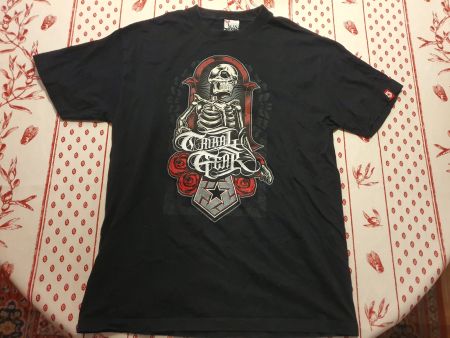 T shirt tribal gear skull