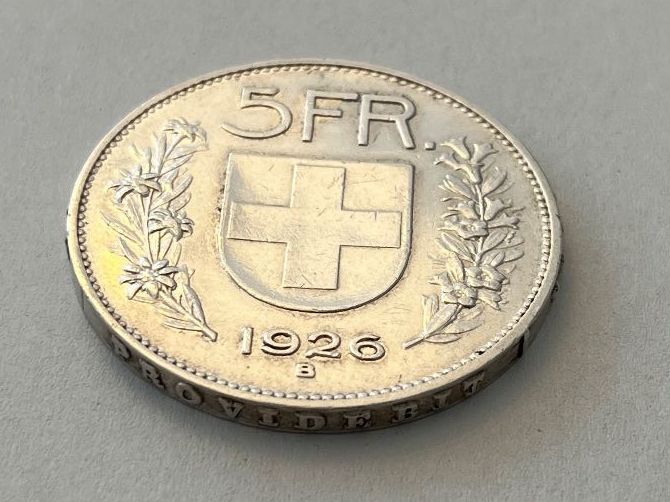 Tutti le monete: 5 Franken 1926, Vorzüglich!!! – Usato da Tägerwilen venduto da Beata1sager 4
