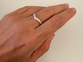 Ring Silber 925 Zirkonia Gr. 52