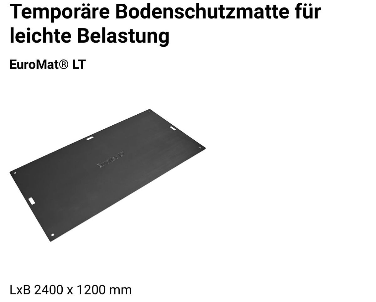 Tappetini fitness: Bodenschutzmatte aus Gummi – Nuovo e nell'imballaggio originale da Rothrist venduto da Zeljko8818