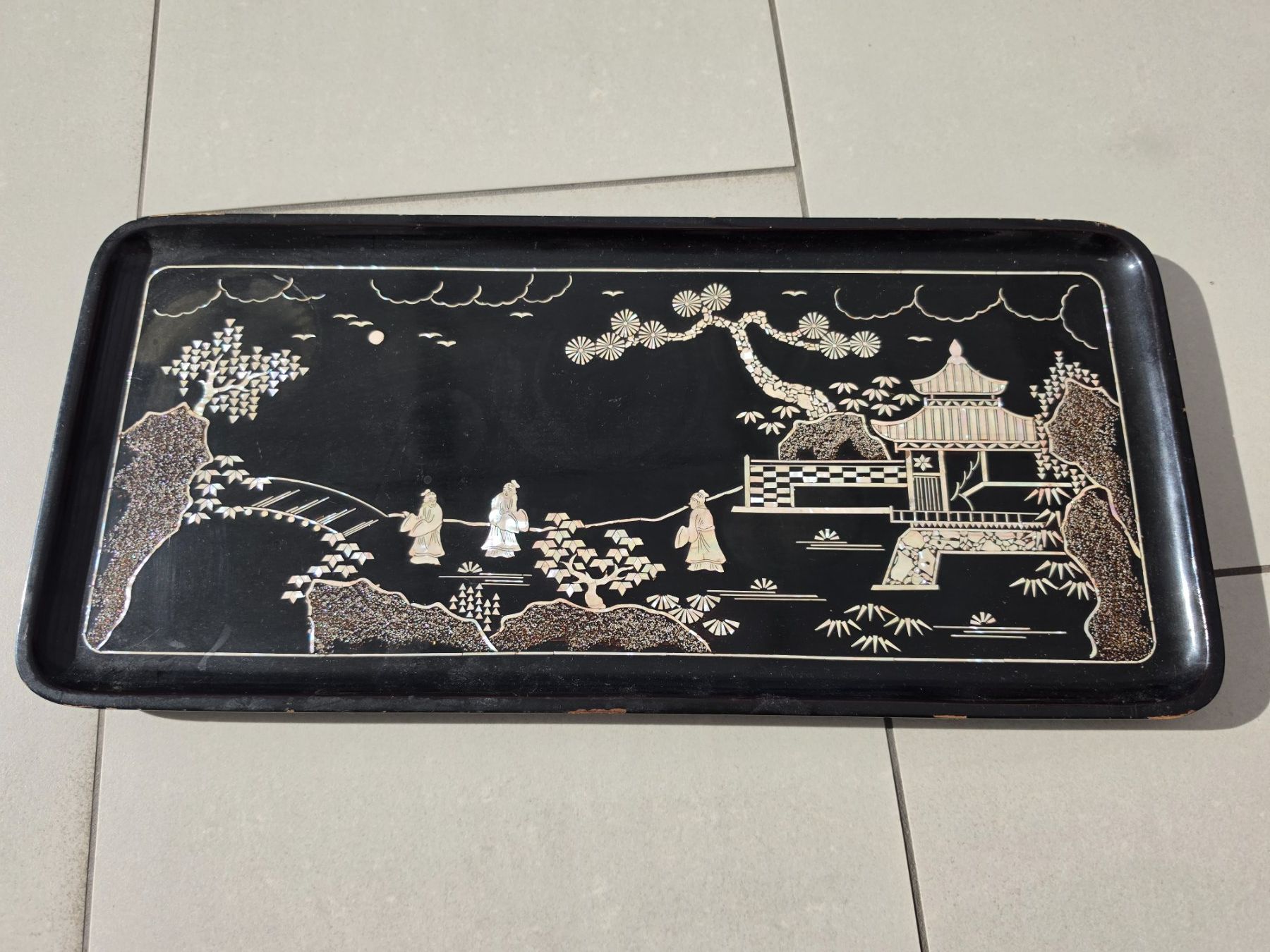 Servierplatten: Japanisches Tablar – Gebraucht aus Ibach von Yuna8