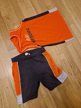 Ensemble été 146 152 Manor short et t shirt sans manche