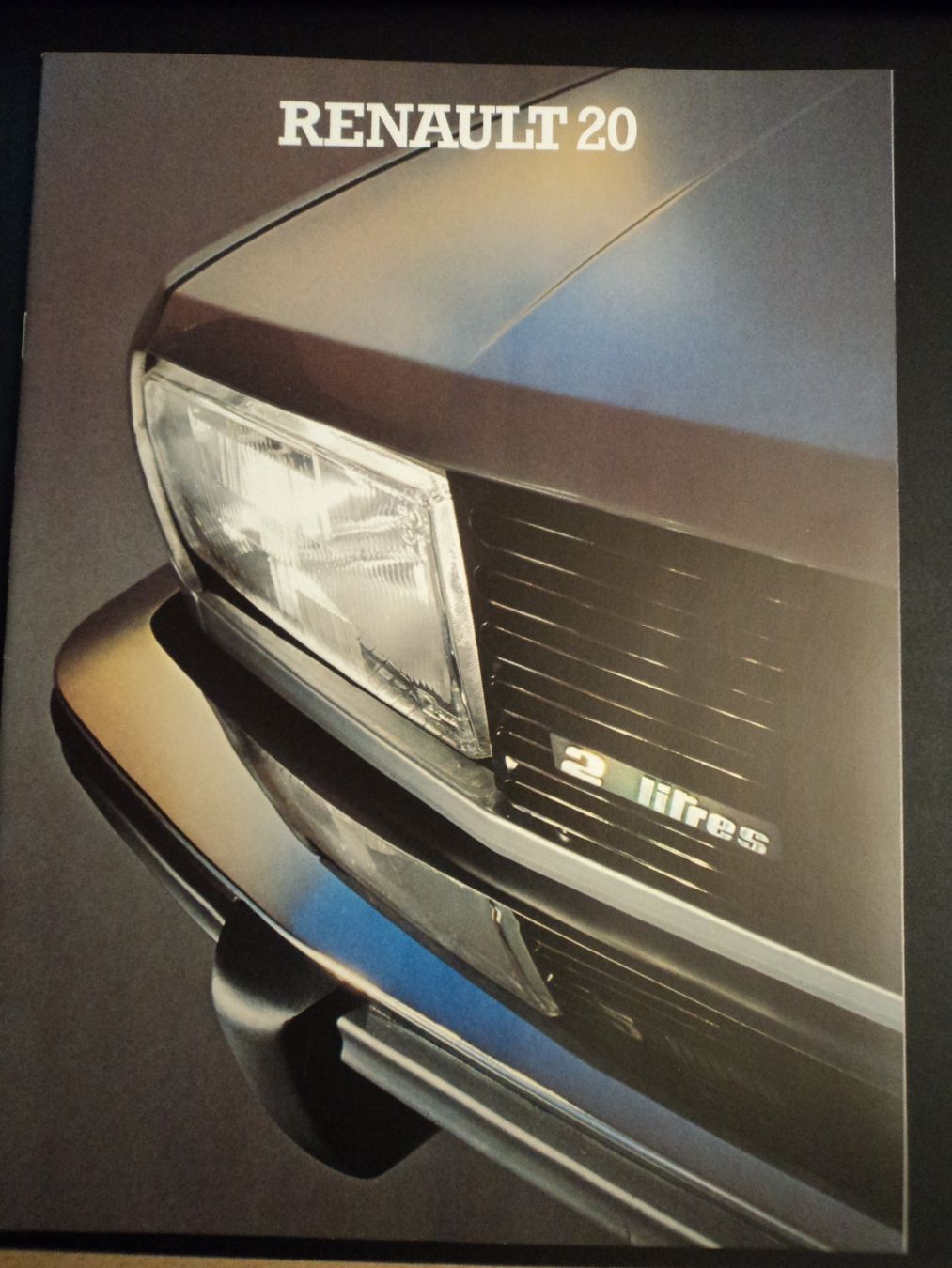 Renault Documenti: Prospekt Renault 20 1979 – Usato da Schwarzenburg venduto da modelCARama 1