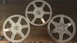 3x Tonband Leerspulen ø 24.5 cm / Kunststoff