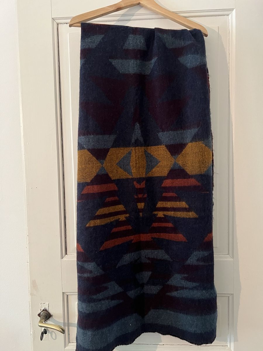 Foulards, Tücher & Schals: Schöner und weicher Boho-Schal mit Muster – Gebraucht aus Basel von evaelette 3