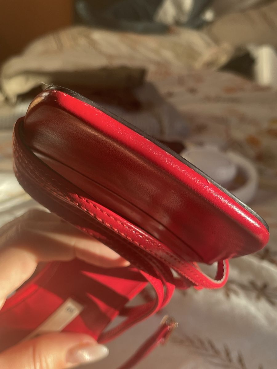 Zara Scarpe da donna: Rote Sandalen von Zara Gr 39 – Nuovo (secondo la descrizione) da Reinach BL venduto da pupa.ball 1