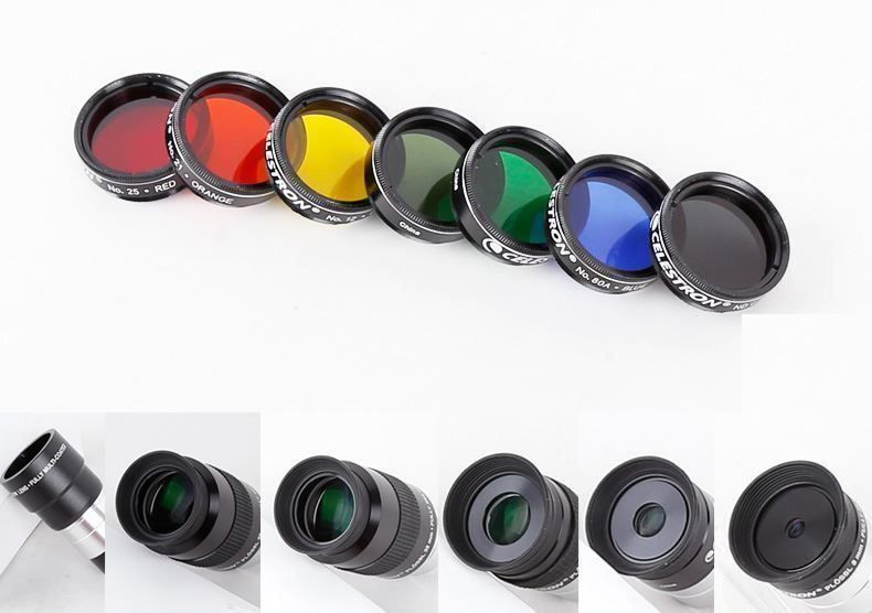 Celestron Telescopi: Celestron Okular + Filterkit 1.25 Koffer – Nuovo e nell'imballaggio originale da Zürich venduto da AstroTime 6