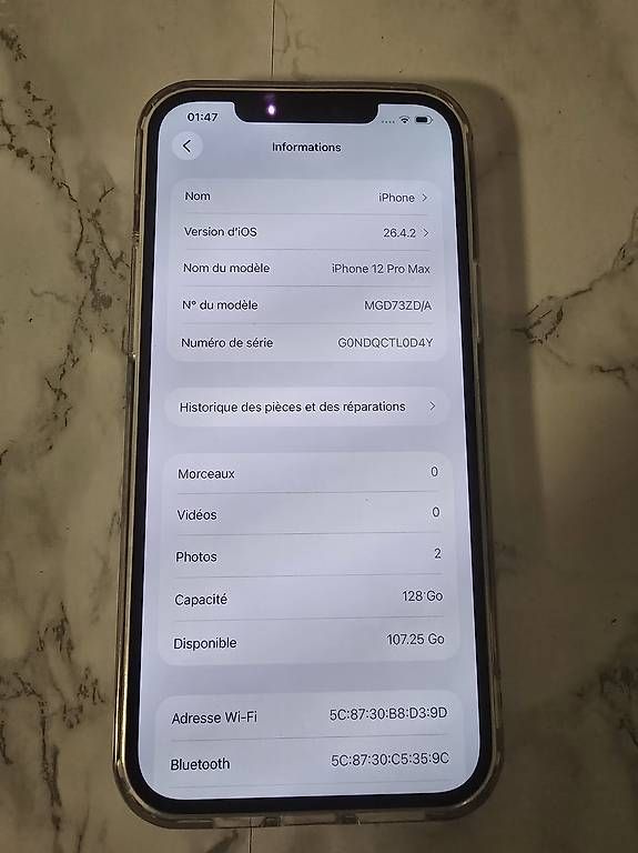 Apple Telefoni cellulari / Smartphones: iPhone 12 Pro Max | 128GB – Usato da Renens VD venduto da MTD2211 8