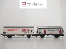 Märklin Zweier-Set Bierwagen der DB ohne OVP Deutsche Bahn