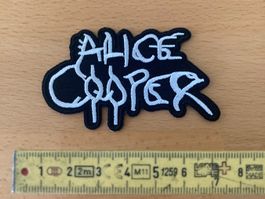 Alice Cooper Patch Sticker Aufnäher Metal Rock Band