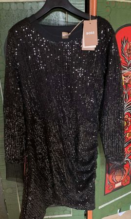 HUGO BOSS Paillettenkleid
