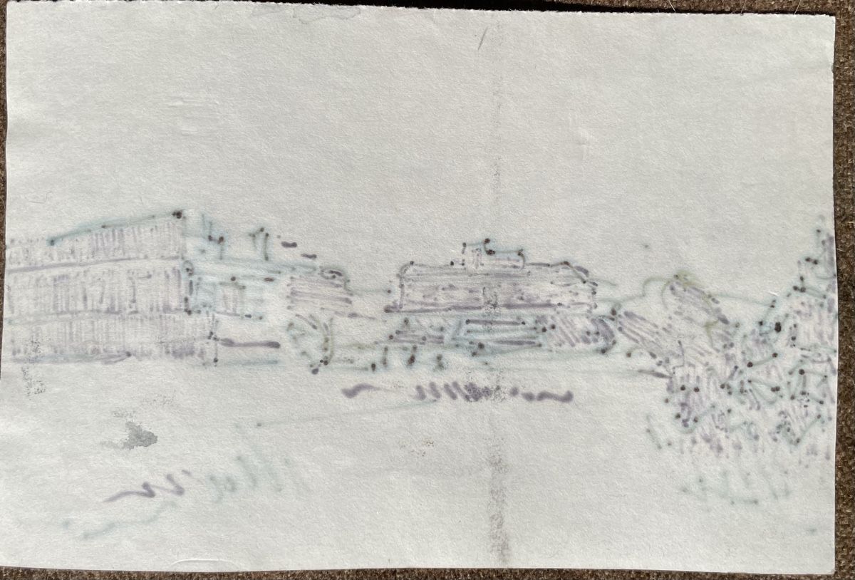 Dipinti: W. Th. Meier Aquarell Mexico Chichen Itza – Usato da Biel/Bienne venduto da Galaq 3