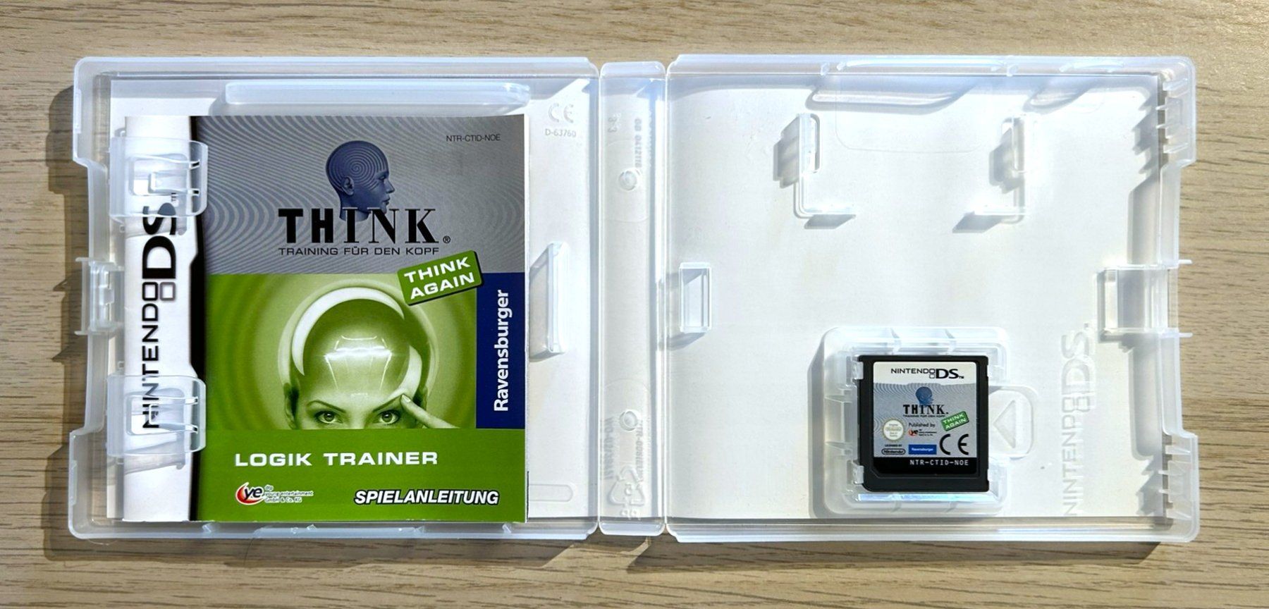 Nintendo Giochi: Think Logik Trainer Think Again Nintendo DS – Usato da St. Gallen venduto da Alpine.Arcade 2