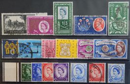 Grossbritannien Britisch Lot mit alten Werten I
