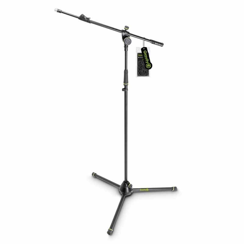 Supporti per strumenti musicali & leggii: Gravity MS 4322 B - Mikrofonständer mit Dreibein-Klappfuß – Nuovo e nell'imballaggio originale da Däniken SO venduto da Profog1