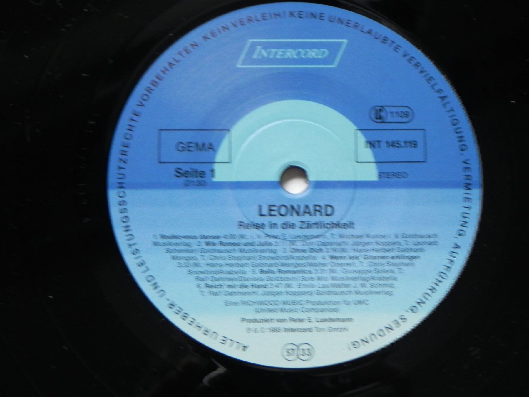 Dischi in vinile: LP Schweizer URI Schlager Sänger Leonard Signiert – Usato da Siebnen venduto da krimsie 5
