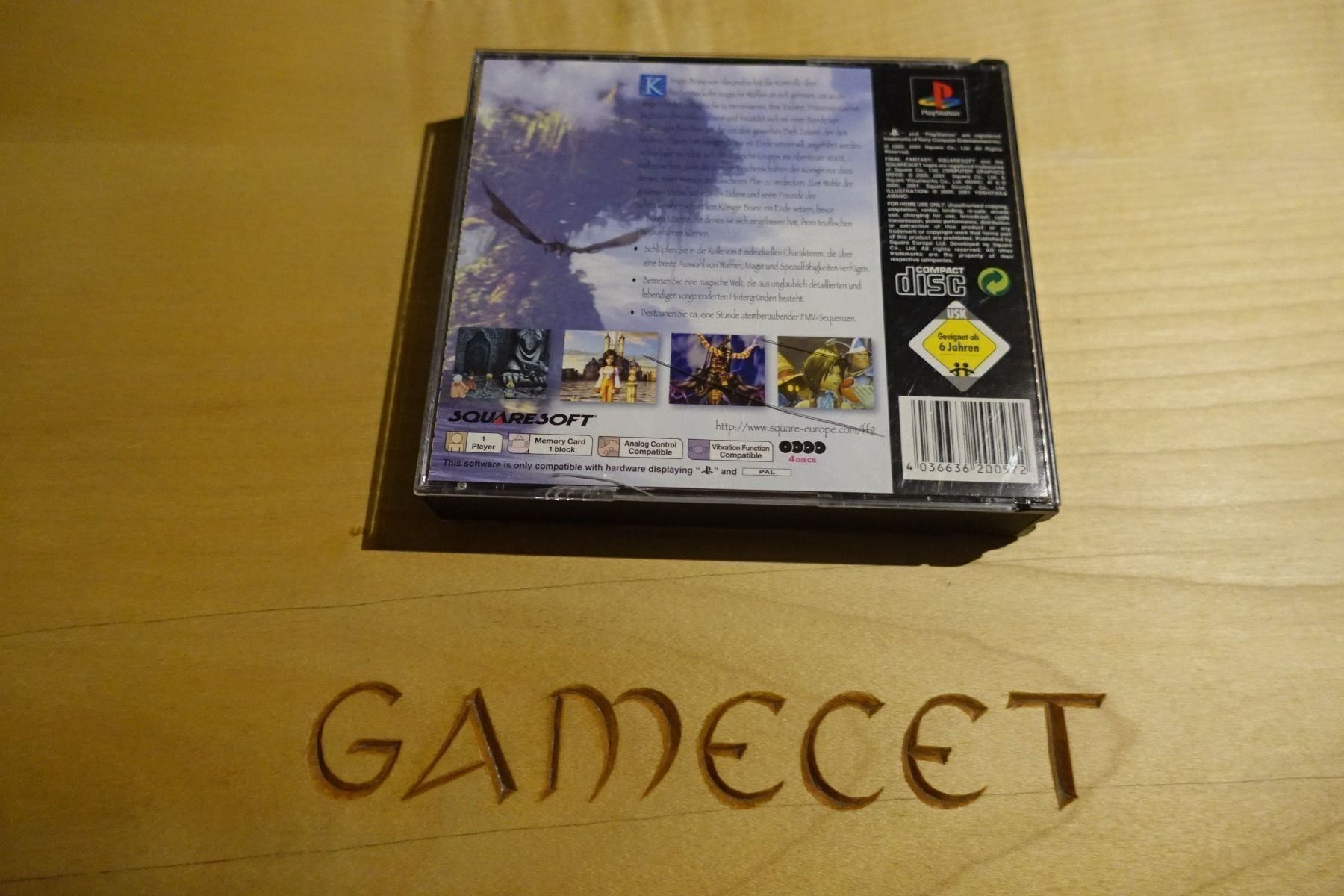 Sony Giochi: Final Fantasy IX – Usato da Steinach venduto da Gamecet 2