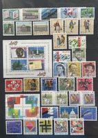 Schweizer Briefmarken - Frankaturware der Jahre 1990 - 1992