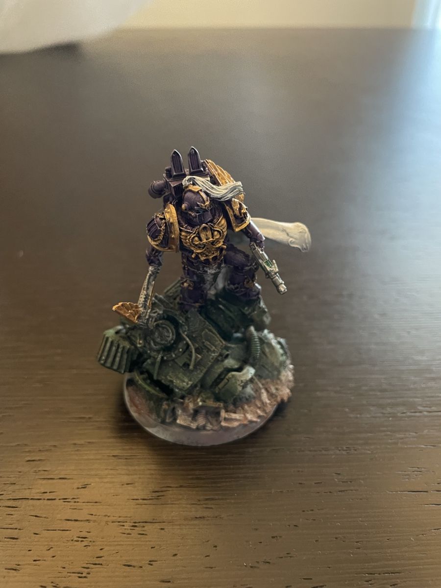 Modellbausätze & Standmodelle: Warhammer 40k Space Marine - Modello dipinto a mano – Neu (gemäss Beschreibung) aus S. Pietro von nap_9xjt 7