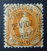66E mit Vollstempel GRÜNECK MÜLLHEIM-WIGOLTINGEN TG