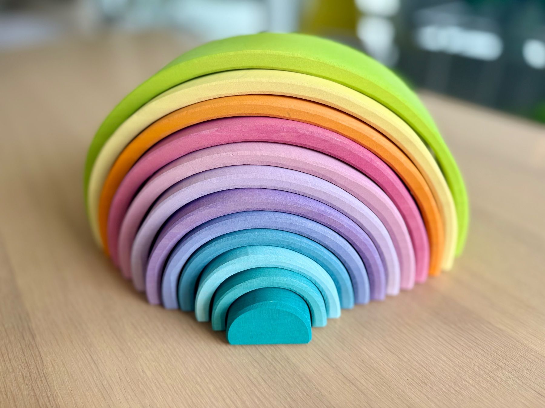 Spielzeuge: Grimms Grosser Regenbogen Pastell – Gebraucht aus Meilen von tplm 1