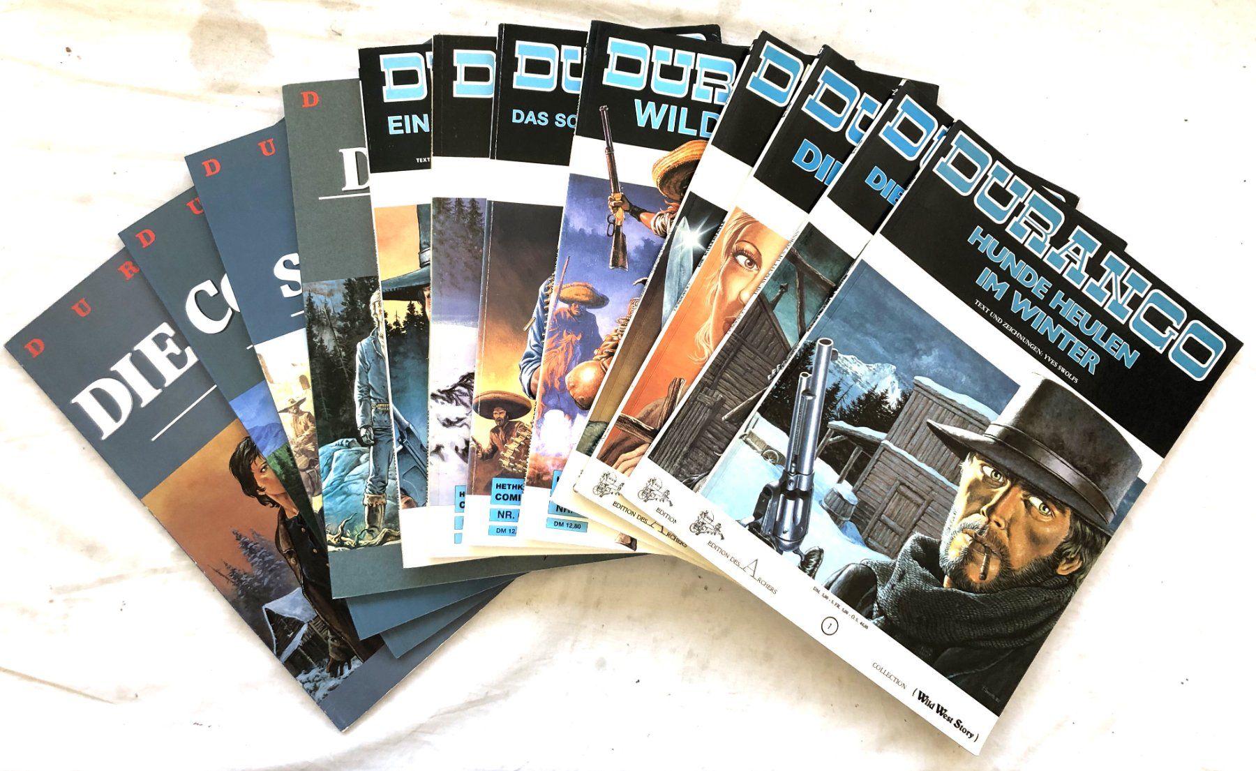 Fumetti: Set - Durango Comics - Bände 1-12 - Softcover - Yves Swolfs – Usato da Schaffhausen venduto da durruti