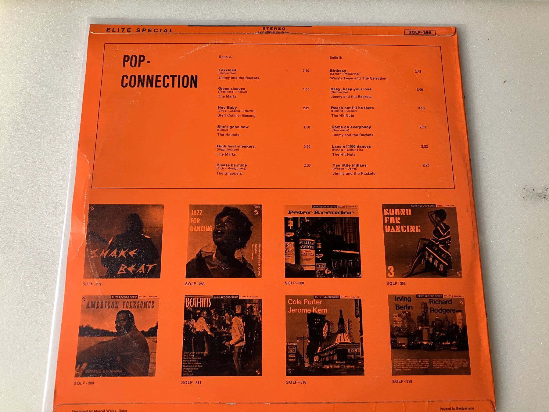Schallplatten: Jimmy and the Rackets – Gebraucht aus Aarwangen von Jukebox3 2