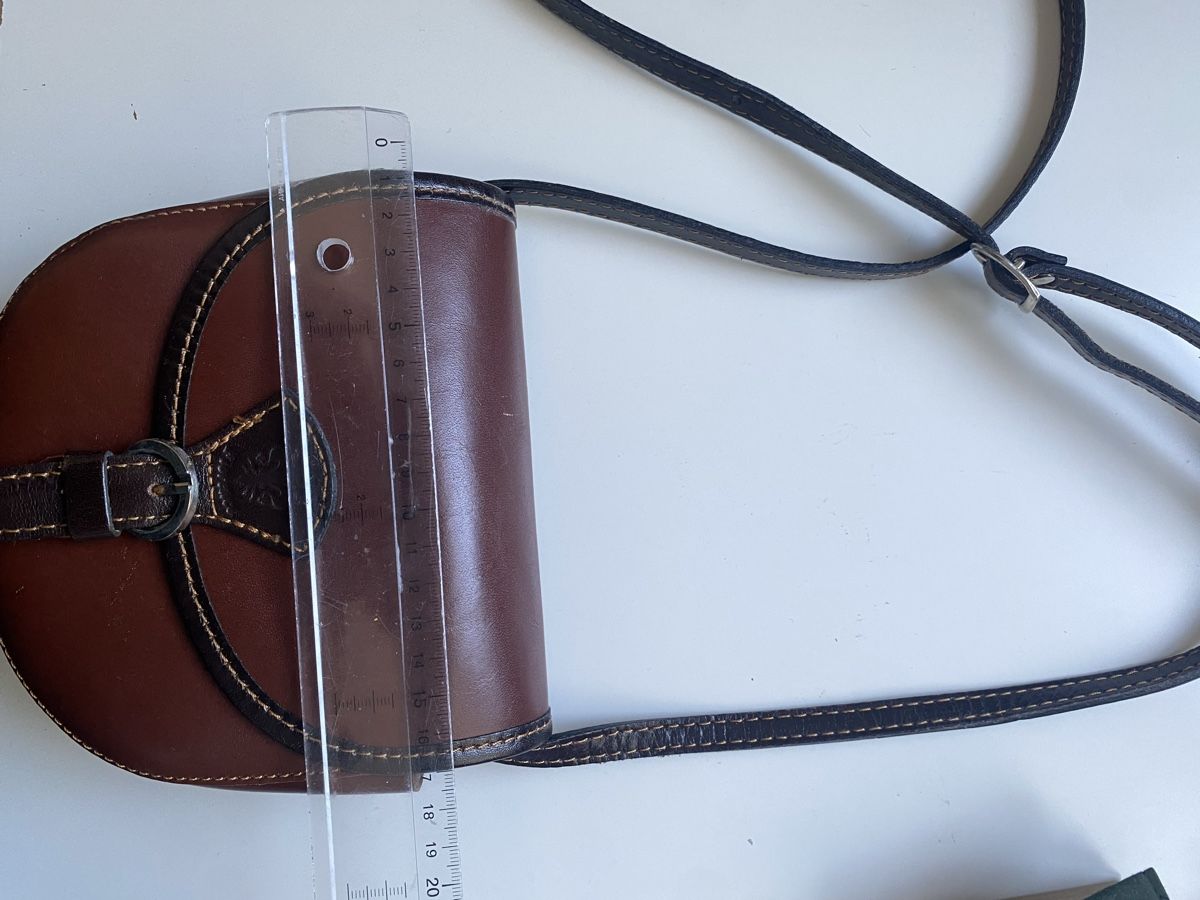 Borse: Kleine Braune Ledertasche – Usato da Pfungen venduto da car_7l8r 1