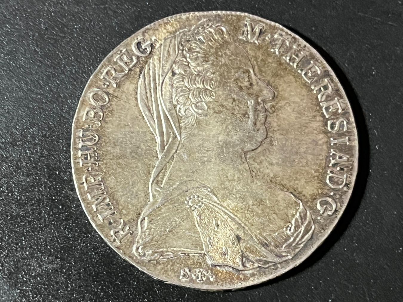 Alle Münzen: Maria Theresa Silver Thaler 1780 – Gebraucht aus Allschwil von Zermatt 2