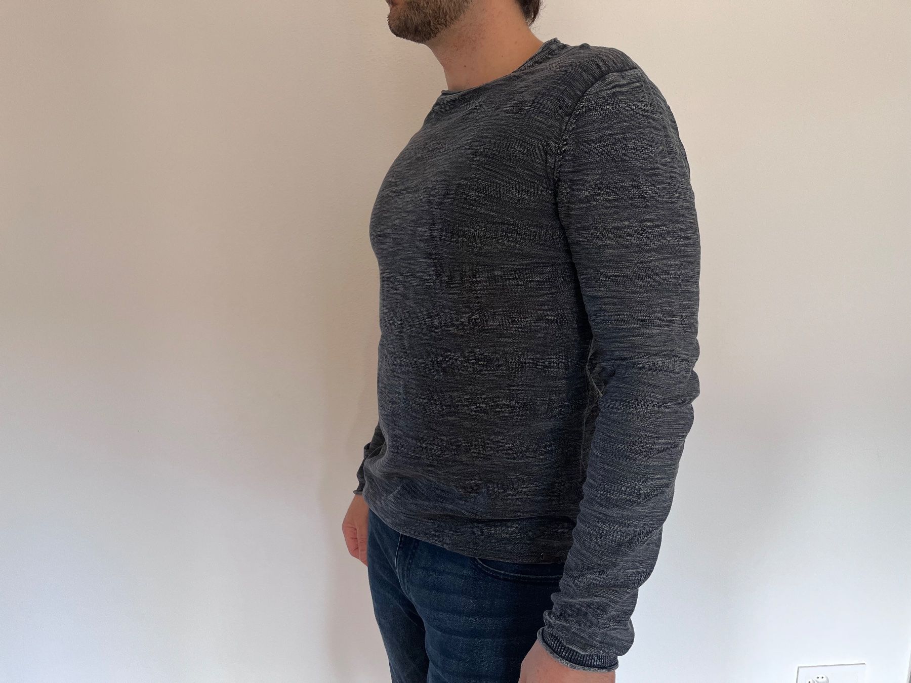Pullover & Sweatshirts: Herrenpullover, Langarm, Gr. L, blau – Gebraucht aus Sennhof von scRatchy03 1