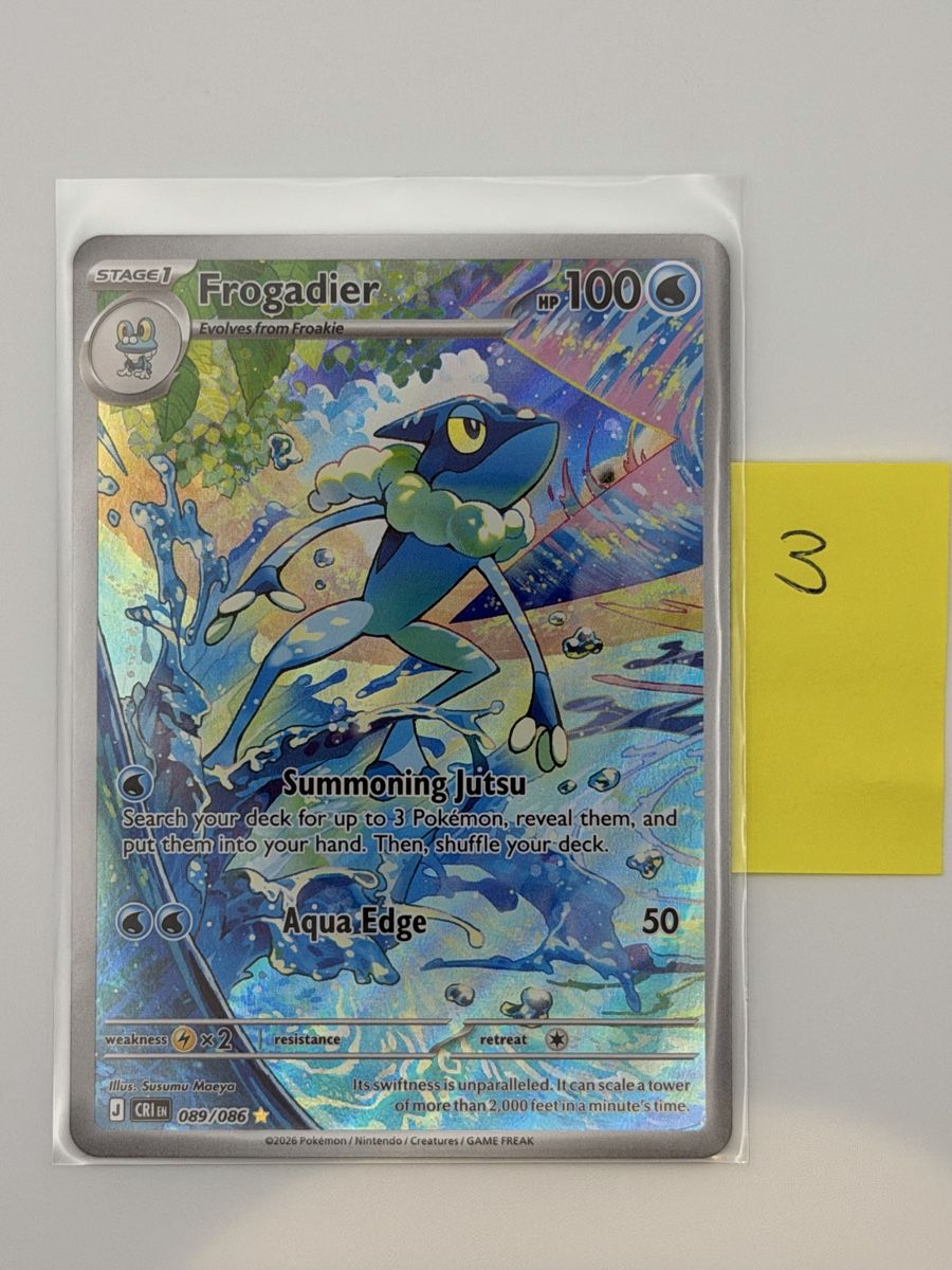 Pokémon Sammelbilder & Trading cards: Pokémon Frogadier 089/086 – Neu (gemäss Beschreibung) aus Uster von CDM96