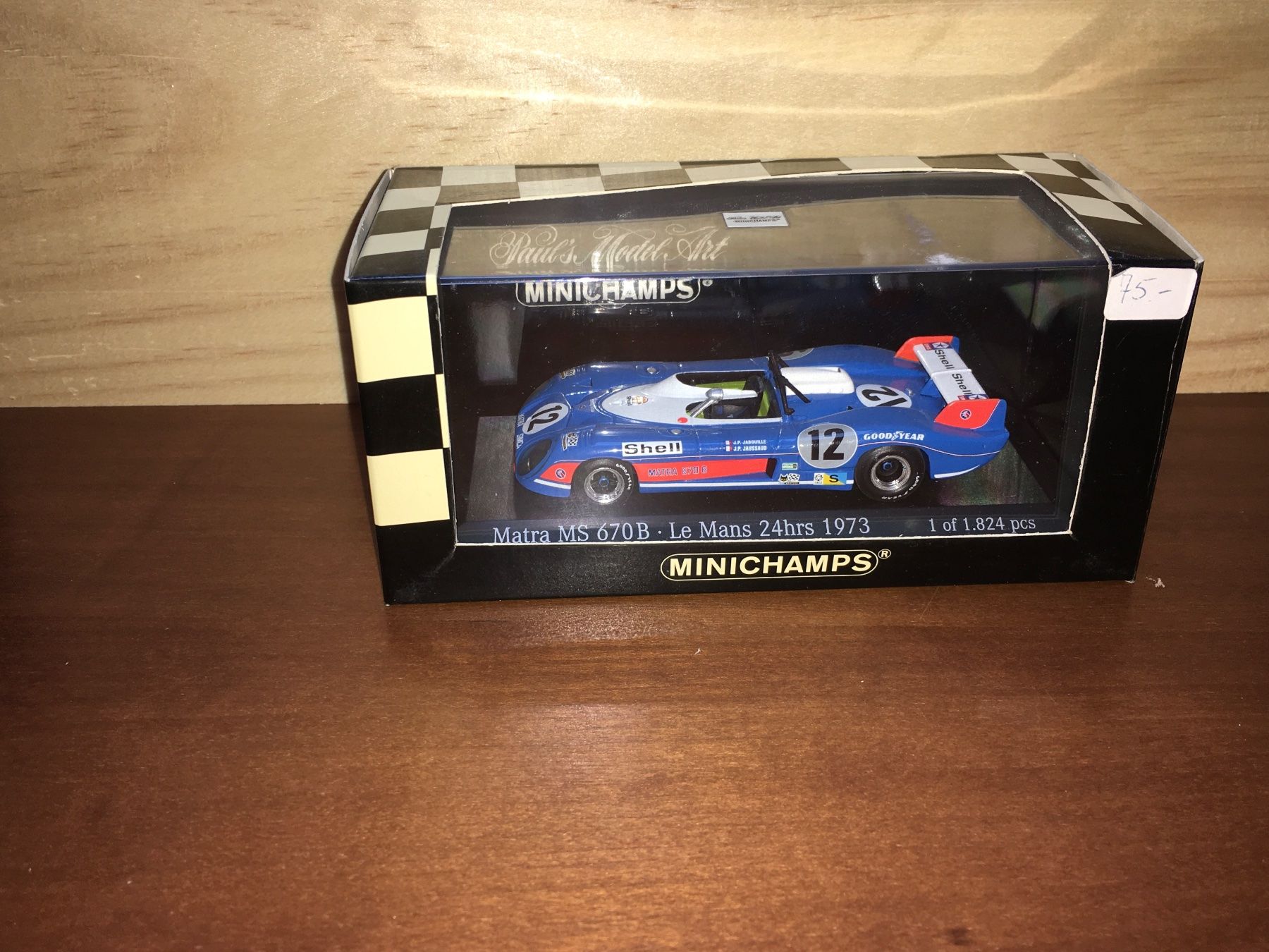 Matra Modellautos: Matra MS 670B Le Mans 1973 - 1/43 – Neu (gemäss Beschreibung) aus Wohlen AG von PrivatSammlung