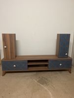 Top Zustand: TV-Möbel/Lowboard mit viel Stauraum, Holz 52