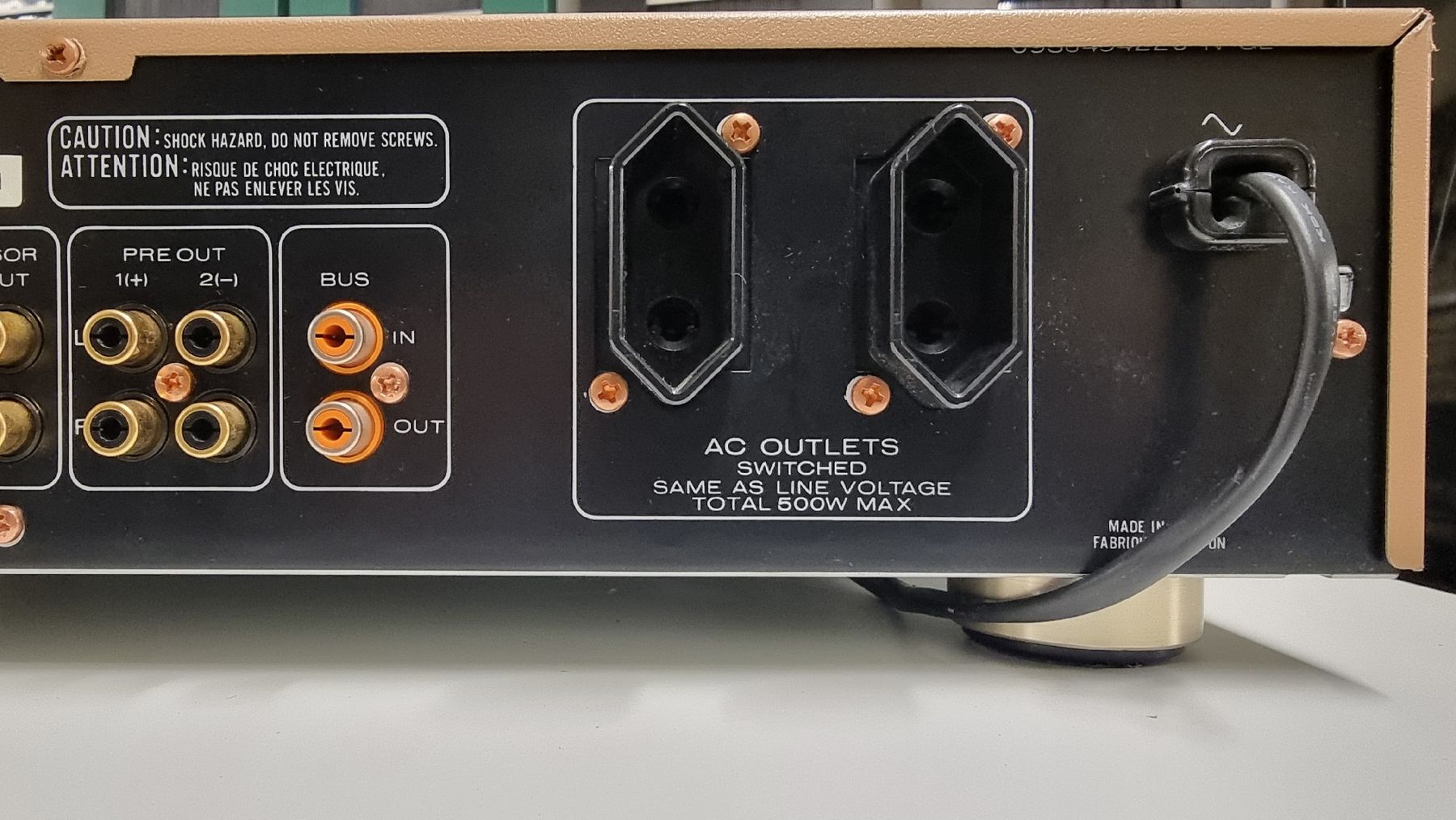 Marantz Amplificatori: Marantz SC-80 mit OVP – Usato da Schöfflisdorf venduto da Silvervintage.CH 6