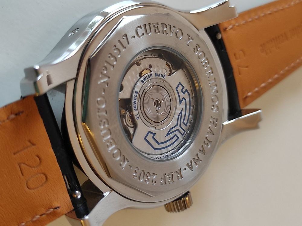 Orologi: Cuervo y Sobrinos Robusto mit Kalendarium – Nuovo (secondo la descrizione) da Chabrey venduto da Horology 4