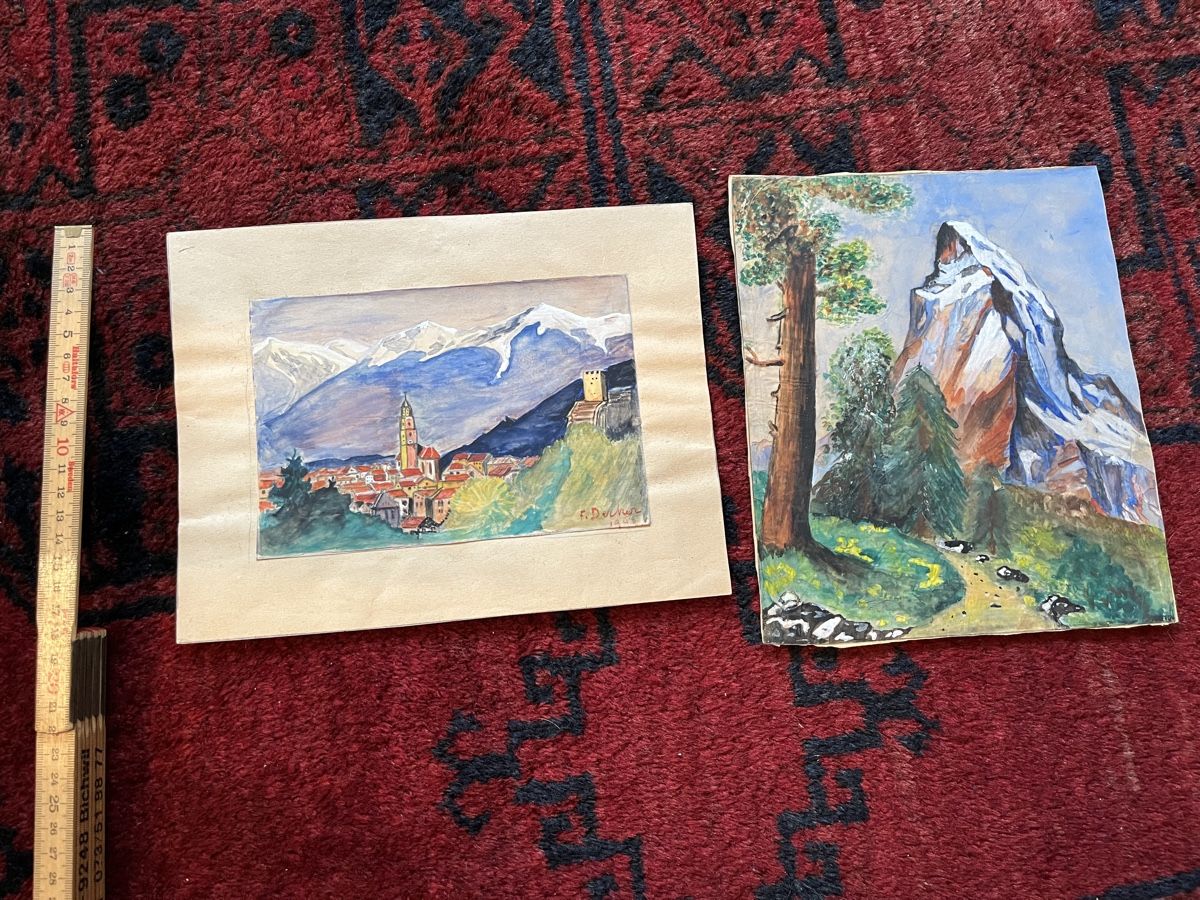 Gemälde: Alt Handgemalt – Gebraucht aus Urnäsch von schneewittli.