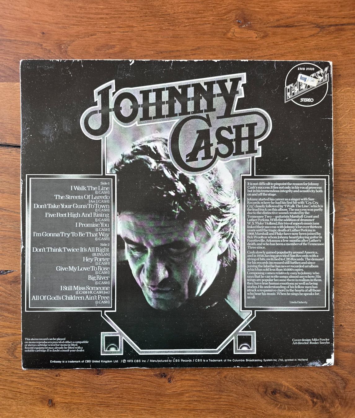 Schallplatten: Vinyl Platte Johnny Cash – Gebraucht aus Alpnach Dorf von ben_zb29 1