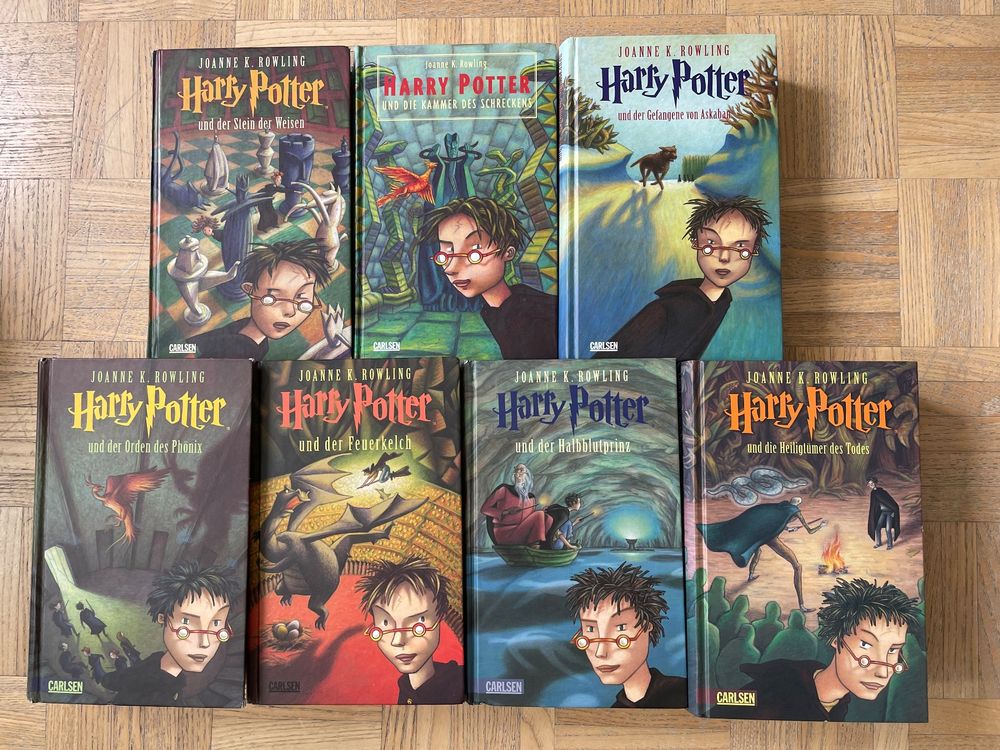 Harry Potter Bücher komplett (Bände 17) von Carlsen Kaufen auf Ricardo