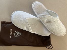 Finken Slippers weiss Grösse M