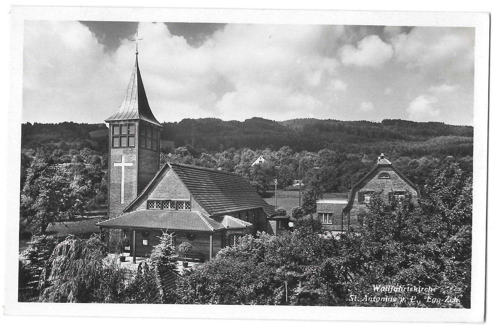 Cartoline postali: Egg Wallfahrtskirche St. Antonius – Usato da Olten venduto da clotaldi