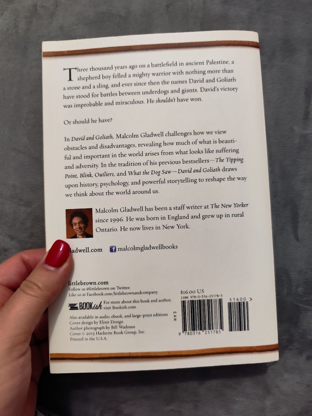 Libri: David & Goliath by Malcolm Gladwell  – Usato da Mägenwil venduto da VintageGirly 1