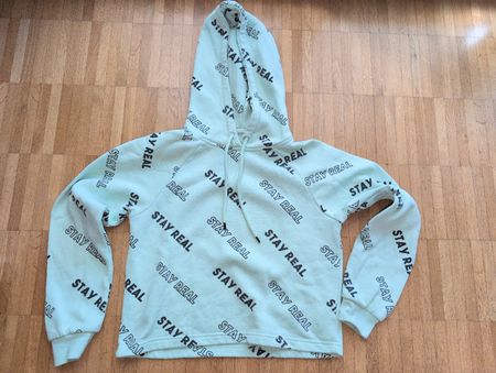 Kapuzenpullover bedruckt Grösse ca. 152/158 gebraucht
